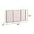 Fabio Wood Dresser w/9 Drawers & LED Light