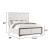 Fabio PU/Wood Panel Bed w/LED Light, King Size