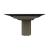 Yoroi Metal/Ceramic/Veneer Rectangular Extendable Dining Table