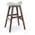 Falcon PU PR Wood Barstool