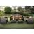 Olina 5-Piece Polyester/Faux Rattan Patio Sofa Set