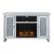 SM Mirrored TV Console w/2 Doors, Height 36