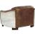 Brancaster Vintage Top Grain Leather/Aluminum Living Room Set