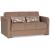 Ferra Fashion Fabric Convertible Loveseat
