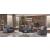 Fiji Polyester Convertible Storage Living Room Set