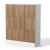Locker S20 3x3 Office Storage w/Lock