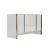 Fiocco Premium Wood Veneer 6-Drawer Dresser