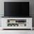 417 80-inch Wood TV Console w/Firebox Insert