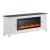 417 80-inch Wood TV Console w/Firebox Insert