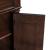 512 84-inch Wood 3-Drawer TV Console w/Firebox Insert & 2 Doors