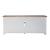 652 80-inch Wood 2-Drawer TV Console w/Firebox Insert & 2 Doors