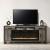 686 78-inch Wood 2-Drawer TV Console w/Firebox Insert & 2 Doors