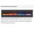 LINEAR Wall Mount/Flush Mount Electric Fireplace w/ Steel Surround & Clear Media