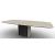 Yoroi W98.4-inch Ceramic/Metal/Wood Customizable Elliptical Dining Table
