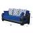 Florida Fabric/Leatherette Storage Sleeper Living Room Set