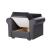 Floris PU Storage Sleeper Living Room Set