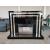 SM Mirrored Fireplace Mantle