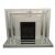 SM Mirrored Fireplace Mantle