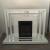 SM Mirrored Fireplace Mantle
