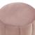 Franklin Round Velvet Ottoman