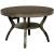 Leeds Wood Round Dining Table