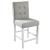Sutton Fabric/Wood Dining Counter Chair, Set of 2