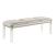 Maddie Leatherette/Wood/Acrylic Bench