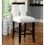 Luminar I Leatherette/Wood Counter Height Dining Chair, Set of 2