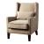 Tomar Fabric Accent Chair w/Pillow