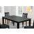 Carbey 5-Piece Wood Rectangular Dining Set