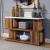 Majken Wood Storage Sofa Table