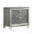 Emmeline Mirror/Wood Nightstand w/2 Drawers & USB Charger