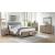 Anneke Fabric/Wood Platform Storage Bedroom Set