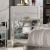 Eliora Leatherette/Mirror/Wood Tufted Panel Bedroom Set