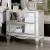 Eliora Mirror/Wood Nightstand w/2 Drawers & USB