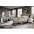 Eliora Leatherette/Mirror/Wood Tufted Panel Bedroom Set