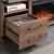 Richmond 60-inch Fireplace w/2 Drawers & 2 Shelves