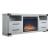 Richmond 60-inch Fireplace w/2 Drawers & 2 Shelves