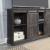 Myrtle 60-inch Fireplace w/2 Sliding Doors & Media Wire Management