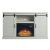 Myrtle 60-inch Fireplace w/2 Sliding Doors & Media Wire Management