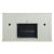 Myrtle 60-inch Fireplace w/2 Sliding Doors & Media Wire Management