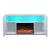 Timeless Electric Fireplace with Color LED Panel & Remote