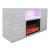 Timeless Electric Fireplace with Color LED Panel & Remote