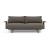 Frode Fabric Sofa Bed w/Walnut Arms