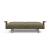 Frode Fabric Sofa Bed w/Walnut Arms
