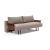 Frode Fabric Sofa Bed w/Walnut Arms