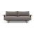 Frode Fabric Sofa Bed w/Walnut Arms