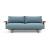 Frode Fabric Sofa Bed w/Walnut Arms