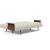 Frode Fabric Sofa Bed w/Walnut Arms