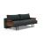 Frode Fabric Sofa Bed w/Walnut Arms